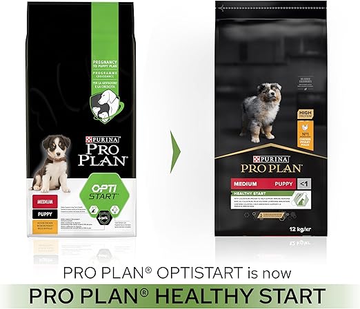 PRO PLAN® Medium Puppy Dry Dog Food Healthy Start Rich in Chicken 3kg