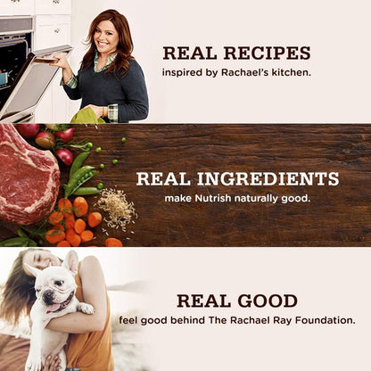 Rachael Ray Nutrish Bright Puppy Premium Natural Dry Dog Food, Real Chicken & Brown Rice Recipe, 6 Pounds (Packaging May Vary)