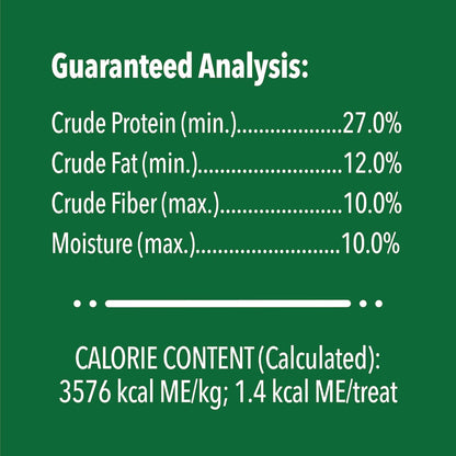 FELINE GREENIES Natural Dental Care Cat Treats Oven Roasted Chicken Flavor, 21 oz. Tub