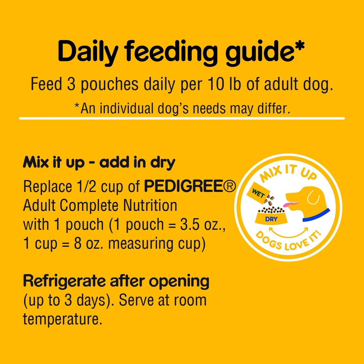 PEDIGREE CHOICE CUTS in Gravy Adult Soft Wet Meaty Dog Food Variety Pack, (18) 3.5 oz. Pouches