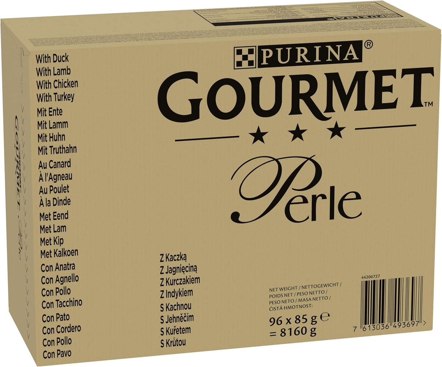 GOURMET Perle Chef's Collection in Gravy Wet Cat Food 96x85g