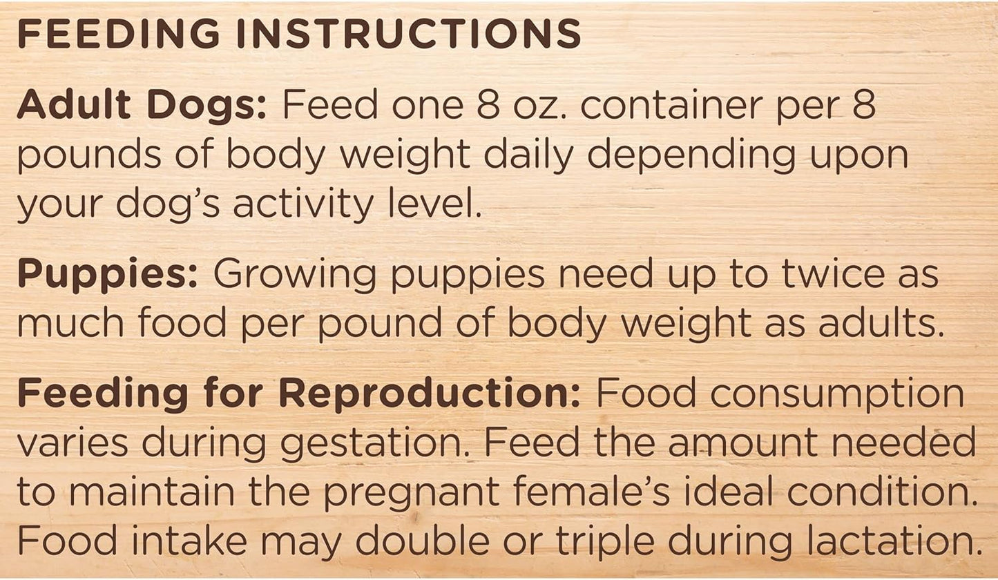 Nutrish Rachael Ray Premium Natural Wet Dog Food with Added Vitamins & Minerals, Savory Favorites Variety Pack, 8 Ounce Tub (Pack of 6)