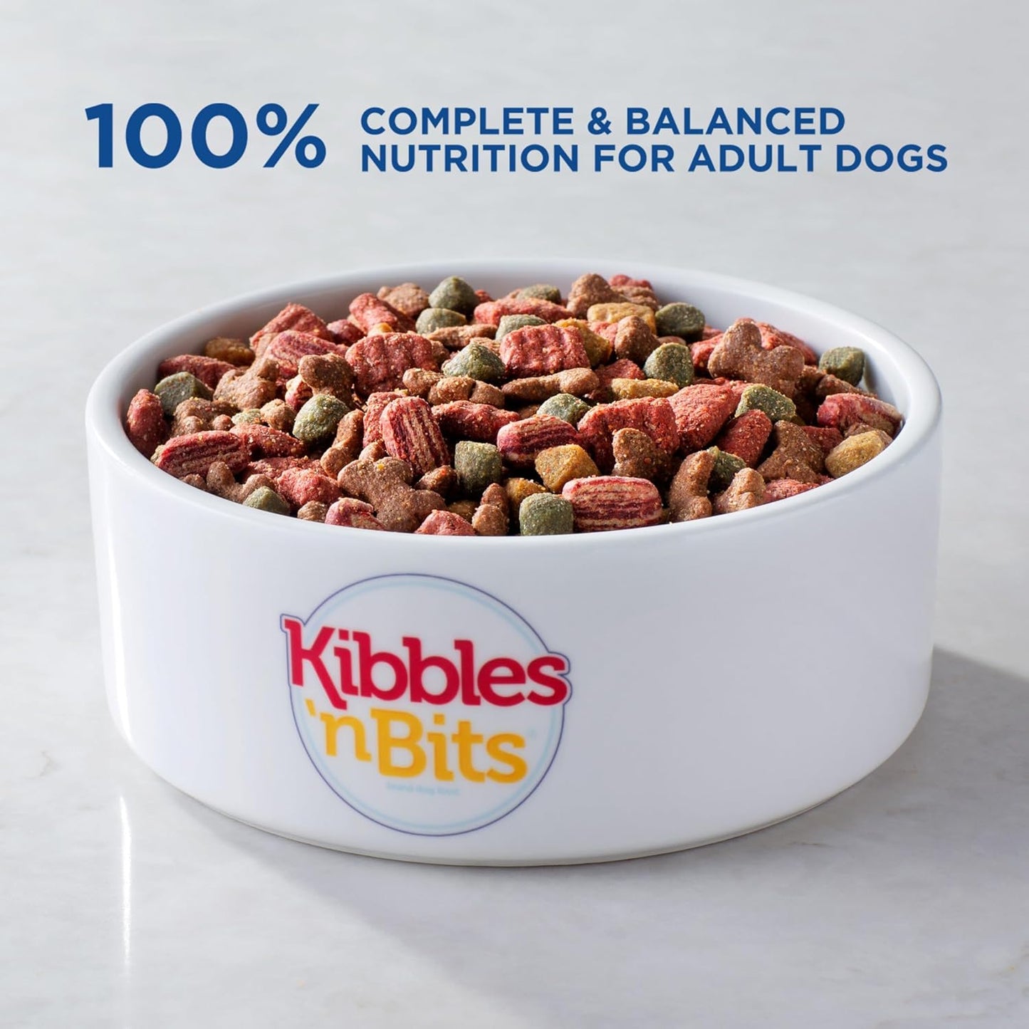 Kibbles 'n Bits Savory Bacon & Steak Flavor Dry Dog Food, 16 lb. Bag