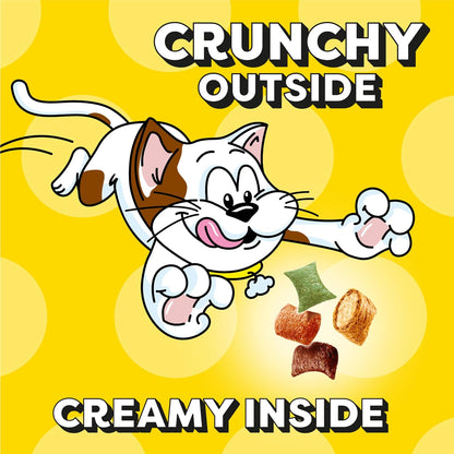 TEMPTATIONS ShakeUps Crunchy and Soft Cat Treats, CLUCKY CARNIVAL, Multiple Sizes