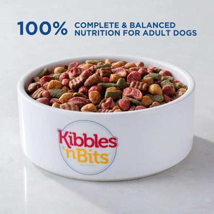 Kibbles 'n Bits Bistro Oven Roasted Beef, Spring Vegetable & Apple Flavors Dry Dog Food, 45 lb. Bag